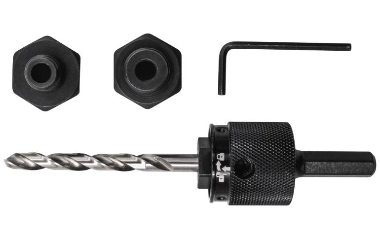 Universal Quick Release Holesaw Arbor Set