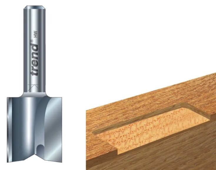 5/1 x 1/4 TCT Hinge Recessor 12.7 x 19mm