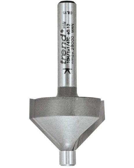 0H/1 x 1/4 TCT Pin Guided Chamfer / Bevel 45° 10 .0 x 14.0mm