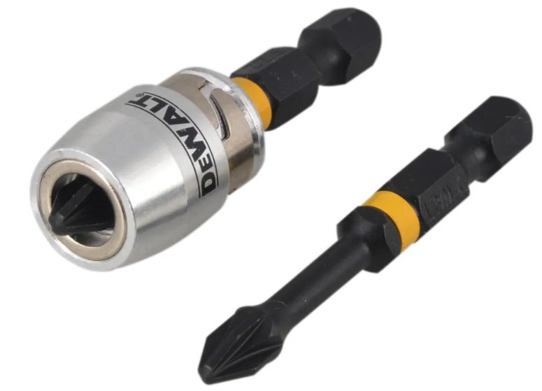 Impact Torsion Bits PZ2 x 50mm (x2) and Magnetic Screwlock Sleeve