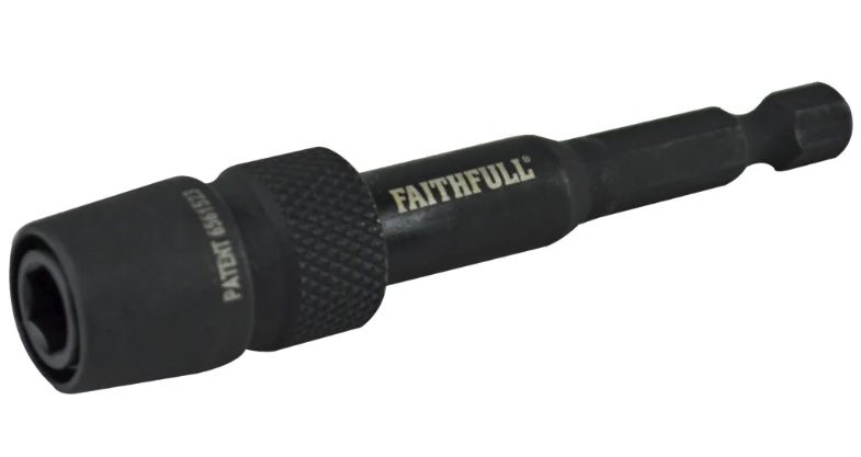 Impact Rated Universal Bit Holder 75mm