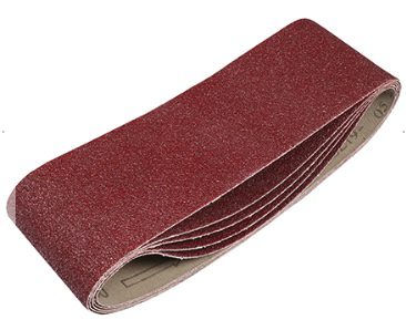 Sanding Belts - Red 100 x 610mm (PKT X5)